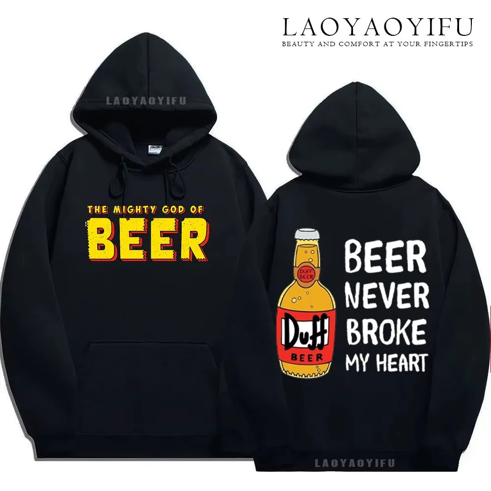 Sudadera con capucha de Duff Beer, diseño divertido de Los Simpson, con estampado clásico de cerveza. Nueva colección de sudaderas y camisetas con capucha. Sudaderas de hombre y mujer.
