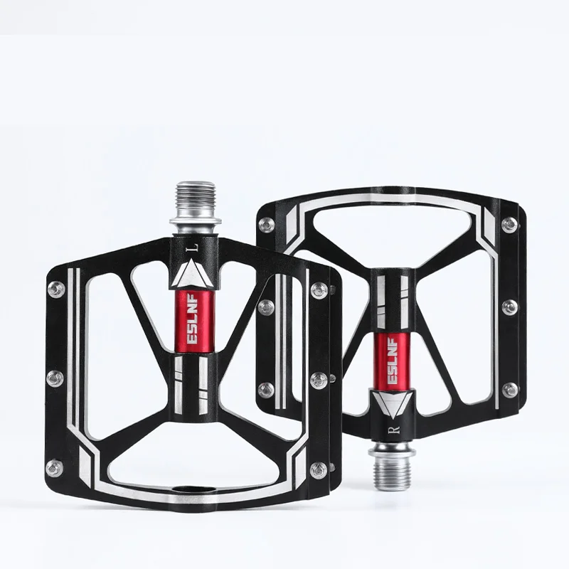 

Aluminum Alloy Wide Mtb Bicycle Pedals Bike Accessories Anti-Slip 3 Bearing Bike Pedal