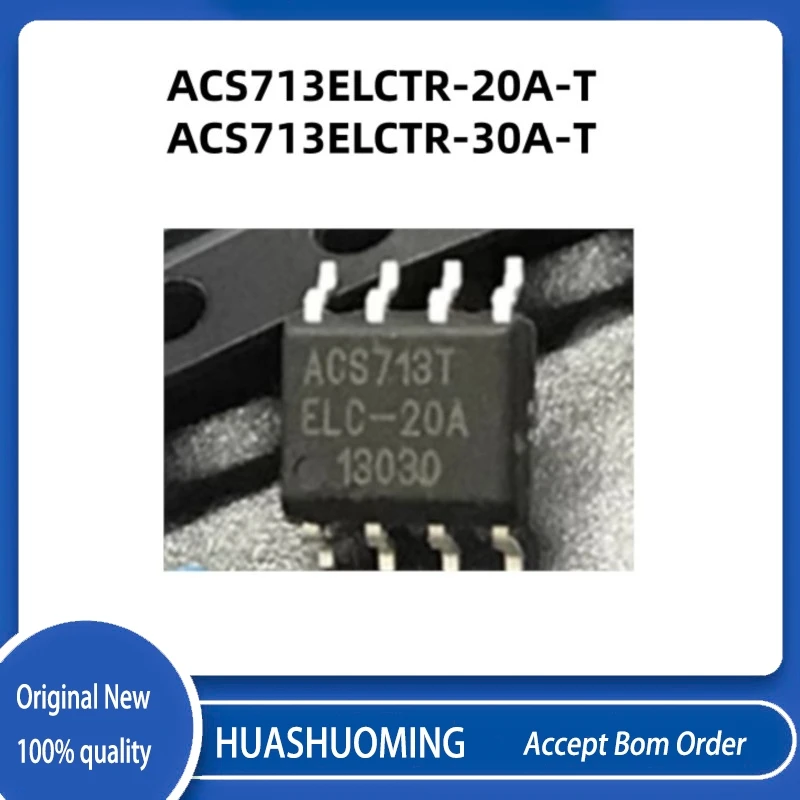 5Pcs/Lot  ACS713T  ACS713TELC-20A ACS713ELCTR-20A-T  ACS713TELC-30A  ACS713ELCTR-30A-T SOP-8