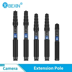 BEXIN Professional Carbon Fiber/Aluminum Alloy Monopod Extension Pole Selfie Video Holder for Canon Nikon Sony SLR Camera Tripod