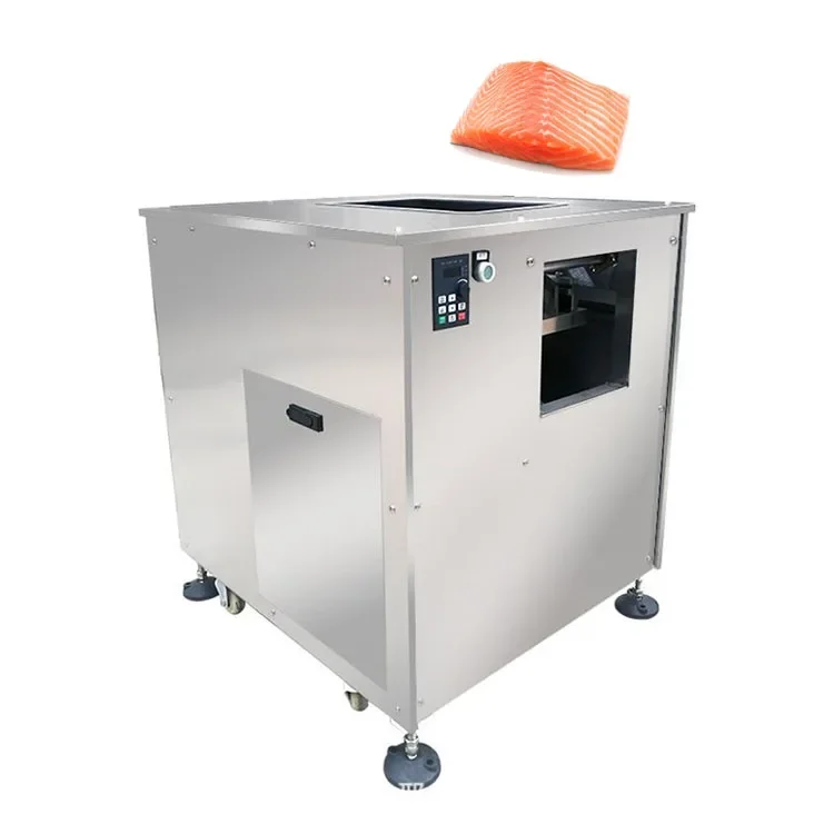 Automatic Cod Anchovy Trout Salmon Catfish Tilapia Fish Smoke Sashimi Slice Cut Slicer Fillet Machine Price