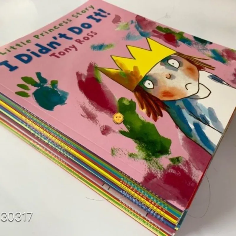 20 Volumes Large Little Princess Books for Kids Story Libros Educational Toys for Children Reading Livros