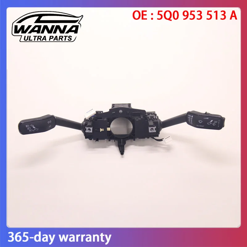 

OE Quality 5Q0953513A Steering Column Switch Cruise Control for VW CC Golf Tiguan L Teramont Skoda Octavia Mk3 5Q0 953 513 A