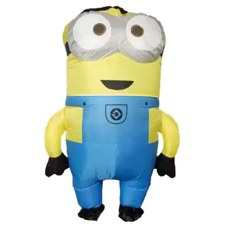 Miniso Minion Inflatable Costume Fancy Halloween Carnival Party Cosplay  Dress Adult Cartoon Performance Inflated Garment - AliExpress