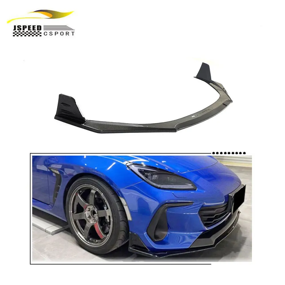 

Подходит для настоящей губы переднего бампера из углеродного волокна SUBARU BRZ 2022.