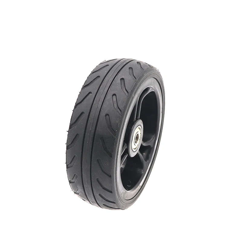 5 inch Solid wheels   tubeless tyre Fast wheel F0,jackhot,Nes carbon fiber scooter solid tire with alloy rim or plastic hub