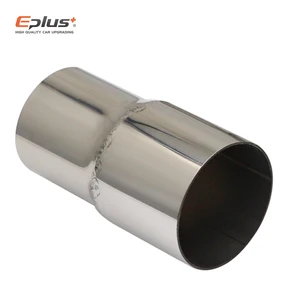 Universal stainless steel adapter straight line reducer car motorcycle silenced silence tubing soldiers various sizes available 7 Main Sales Better Escape - №2