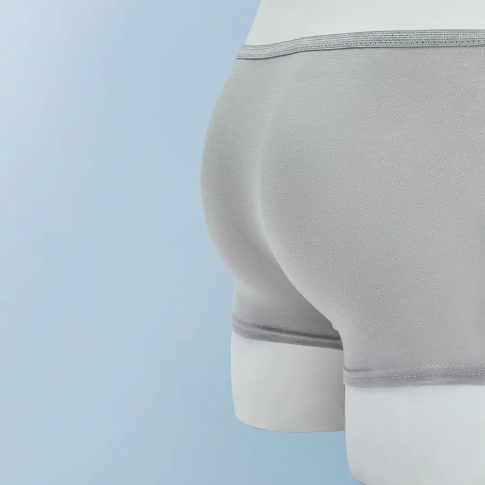 

5pcs Traceless Men's Disposable Panties Underpants Mid Waist Seamless Cotton Briefs Solid Lingerie Underwears for Man Travel