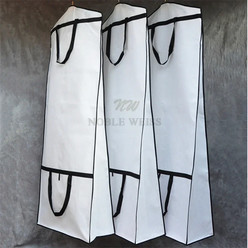 Thick Non Woven Material Large For Wedding Dress Dust Cover Protector Bag Dustproof Customized