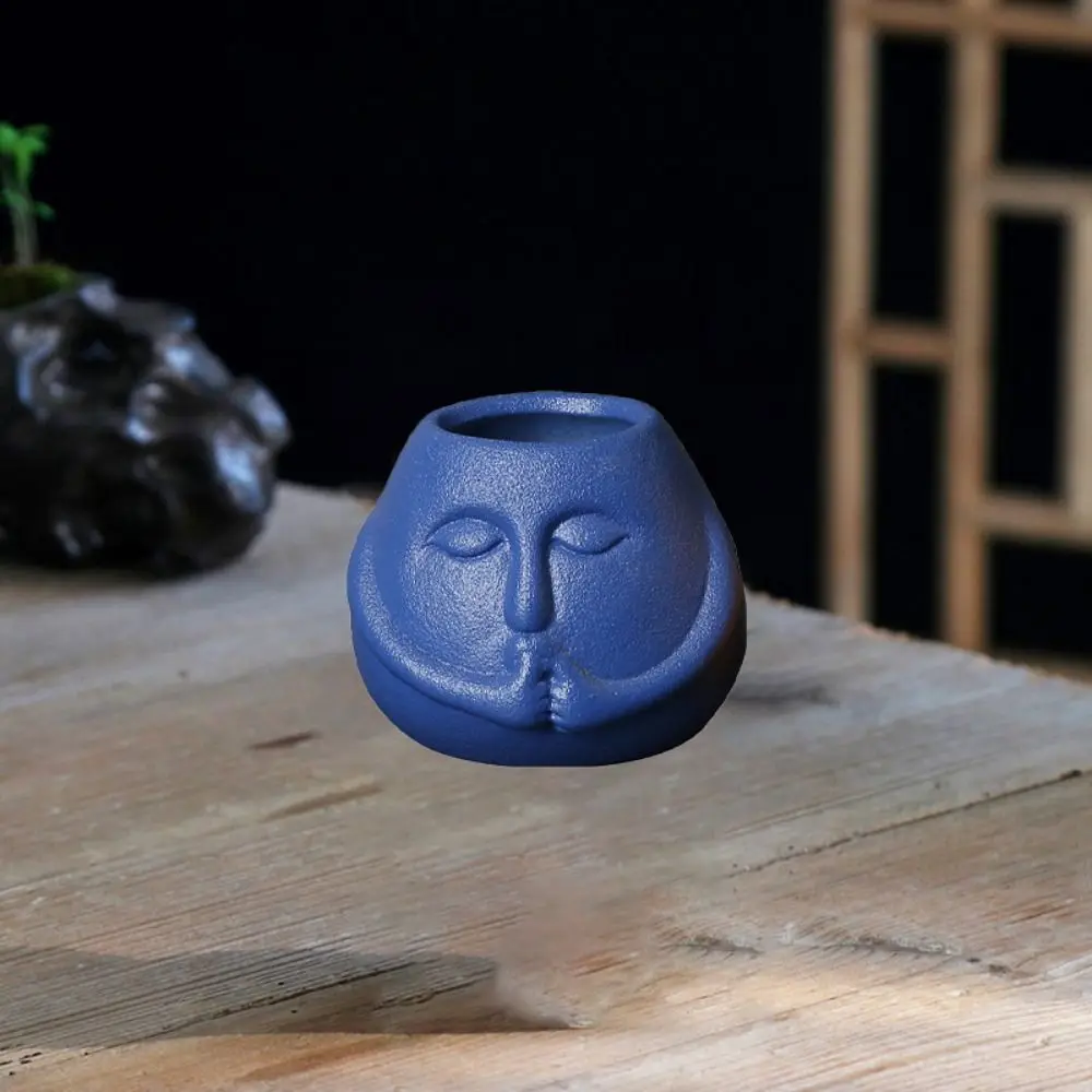 

Creative Cute Cartoon Succulent Flowerpot Handicraft Unique Green Plant Pot Ceramic Pot Garden