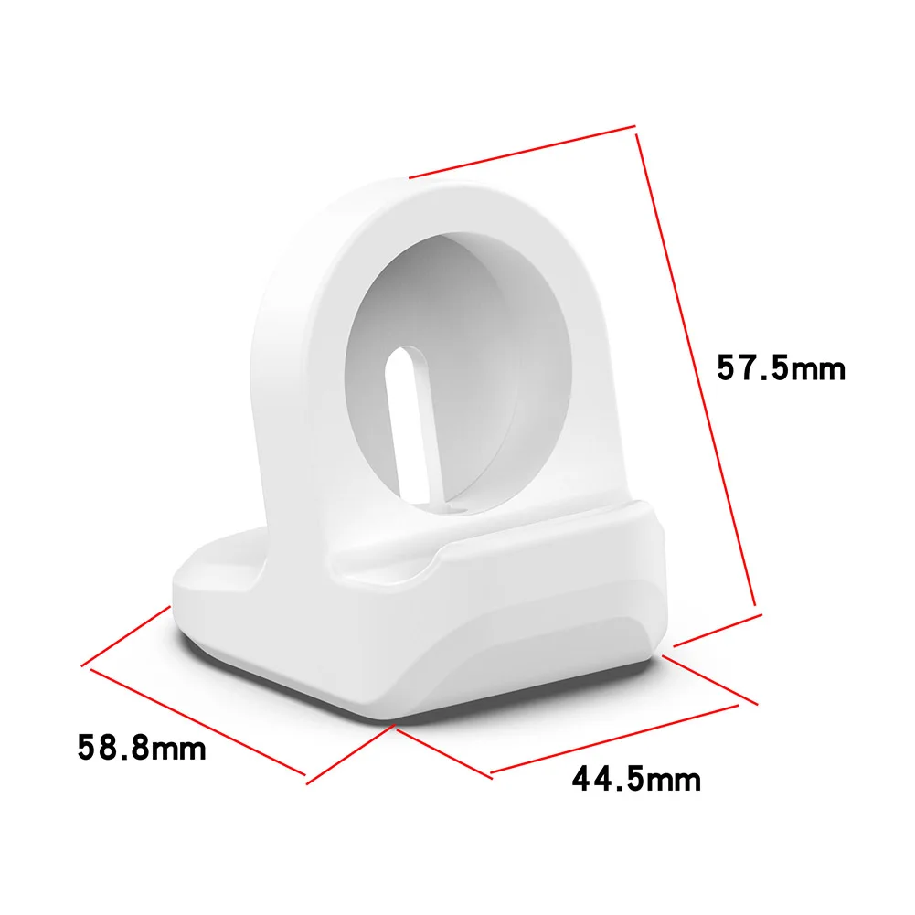 حامل شاحن لاسلكي من السيليكون مضاد للانزلاق شاحن دعامة حامل ملحقات الساعة قطع غيار لساعة Google Pixel 2022