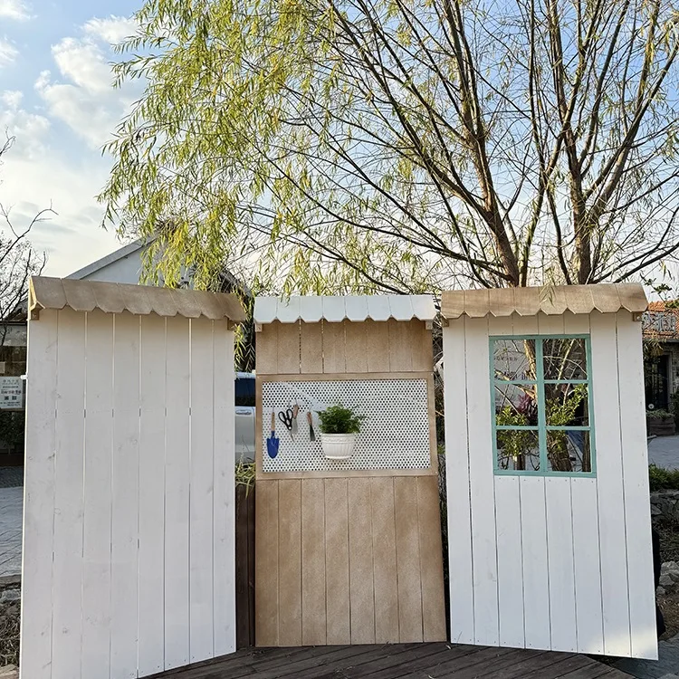 

wood screen pendant background panel courtyard wall outdoor courtyard garden balcony decoration large wooden panel ba