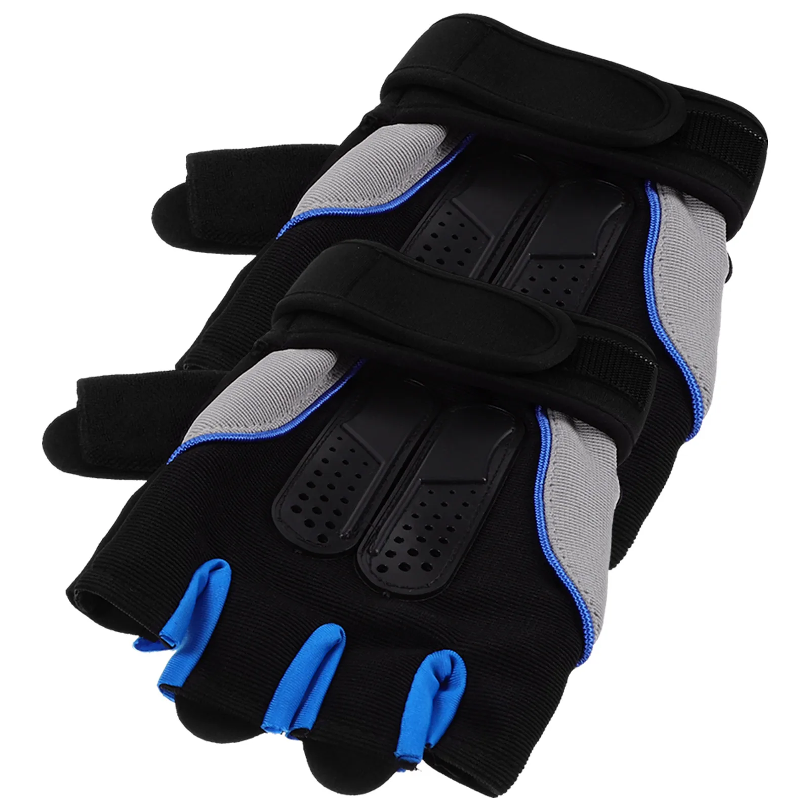 

1Pair Workout Gloves Half Glove Weightlifting Anti-Slip Sports Wrist Wrap Shorty Gym Bodybuilding Size L