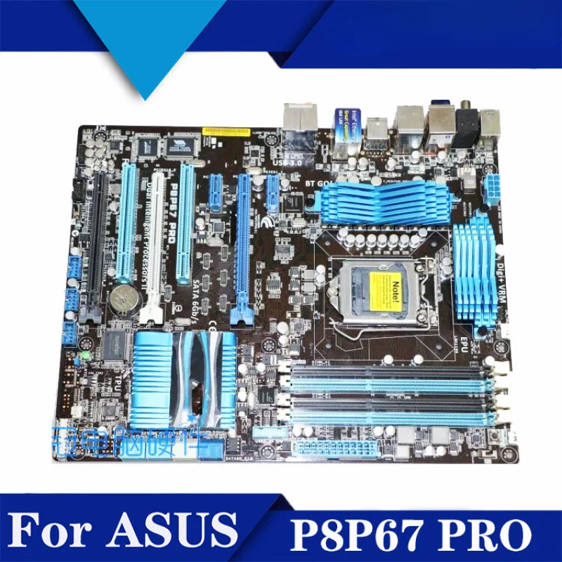 

Материнская плата A+ для ASUS P8P67 PRO 1155-Pin USB3 SATA3P67 поддерживает процессор i7 3770