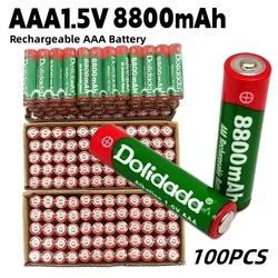 AAA Battery 1.5V Rechargeable AAA Battery 8800mAh  1.5V New Alkaline Rechargeable Battery for Led Light Toy MP3 Long Life