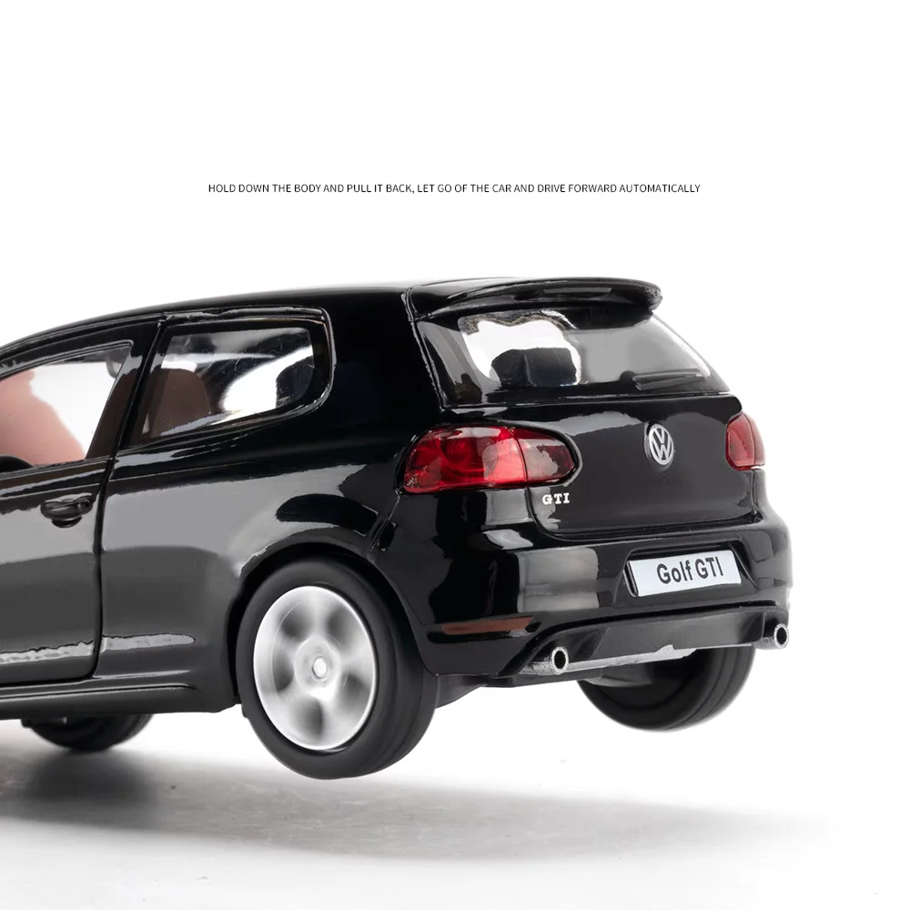 Volkswagen Golf GTI Simulation Diecast & Toy Vehicles Pull Back Car RMZ city 1:36 Alloy Collection Model Gifts For Children