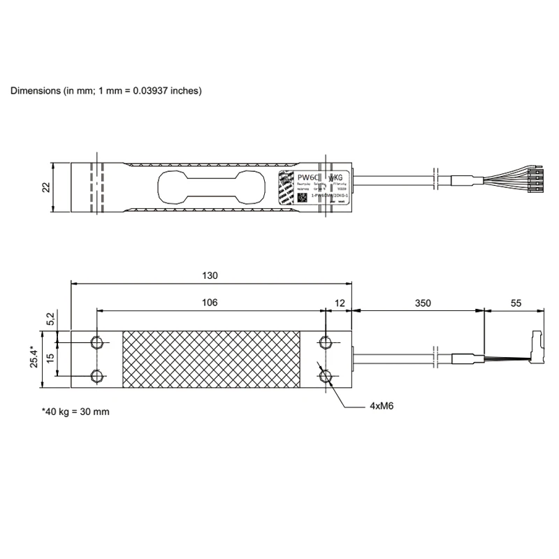 HBM PW6C Single Point Load Cell Weighing of Static Loads Ideally Suitable for Utlization in Shop Counter Scales Conveyor