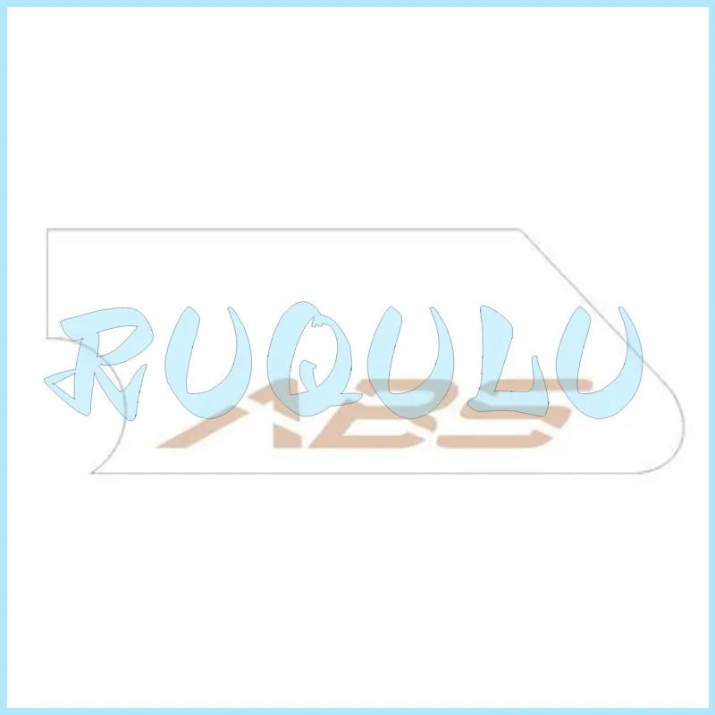 Zt350-r Front Fender Left / Right Sticker (titanium Gold/abs/polymer/high Viscosity) 1210343-046000 /1210343-047000 For Zontes