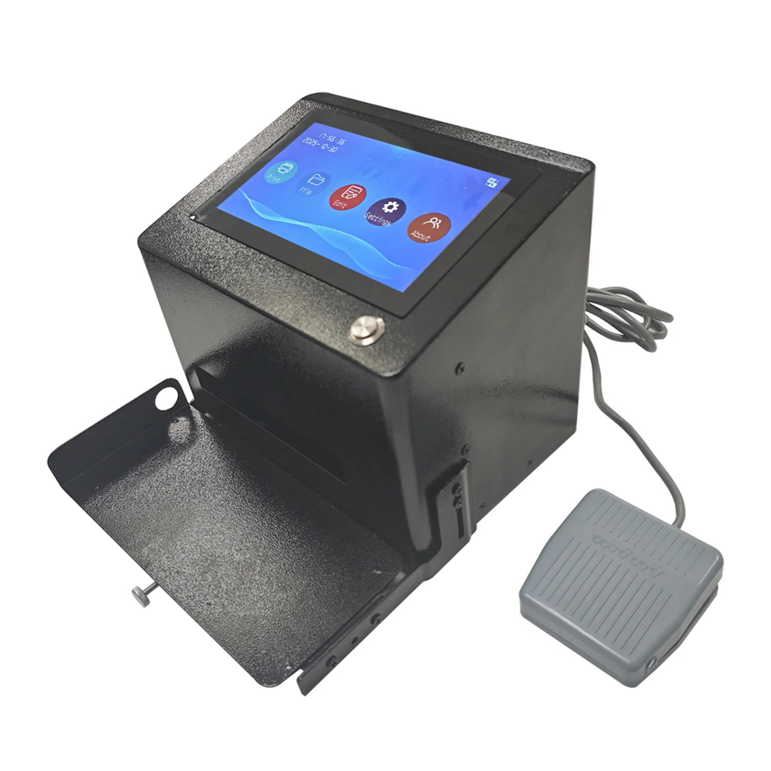 DCODE PO3 Desktop Inkjetprinter 12,7 mm / 25,4 mm thermische inkjetprinter Batchnummer Afbeelding QRcode Barcode Nummer Logo Vervaldatum - afbeelding 2