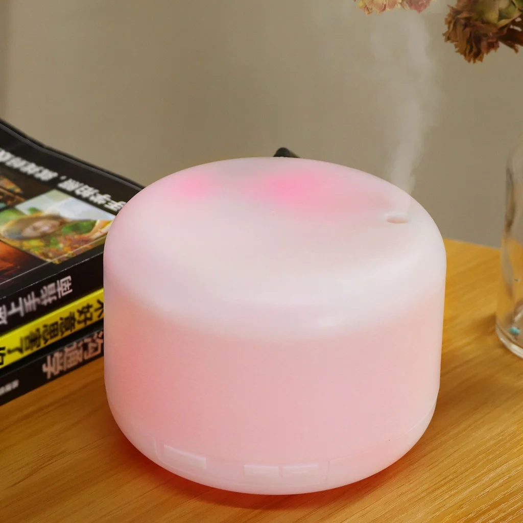 Aromacare 500ML Air Humidifier USB Aroma Diffuser Portable Aromatherapy Oil Diffuser with 7 LED Lights For Office Bedroom Home