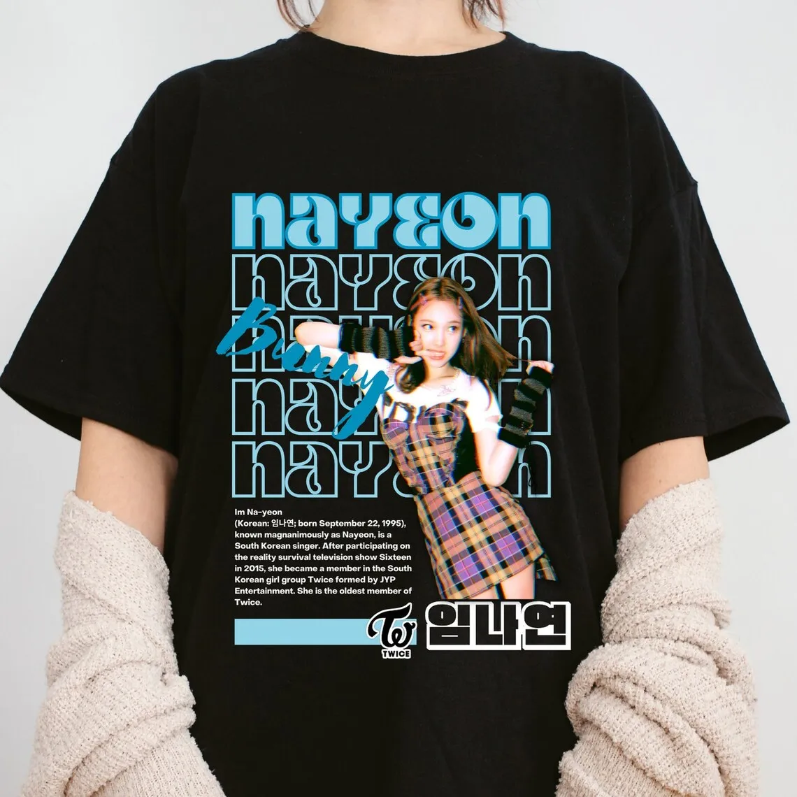 Twice Nayeon Unisex Jersey Short Sleeve Tee Perfect for once and Kpop fans!