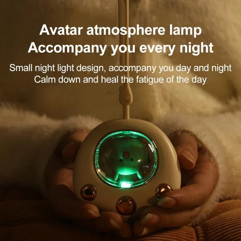 Calentador de manos eléctrico portátil, calentador de manos con garra de gato, Banco de energía dos en uno para invierno, viajes al aire libre, senderismo