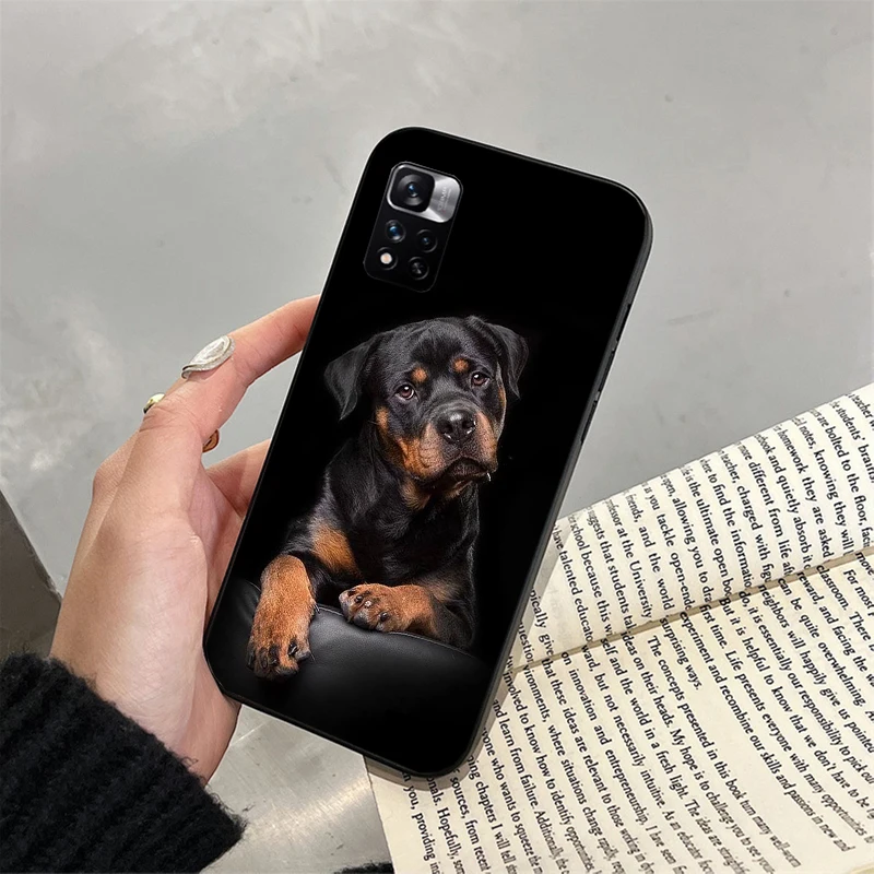 Rottweiler Dog Phone Case For Xiaomi Redmi note 13 12 Pro 11S 11 10 Pro 10S 12S Redmi 13 10 13C 12C 14C Shell