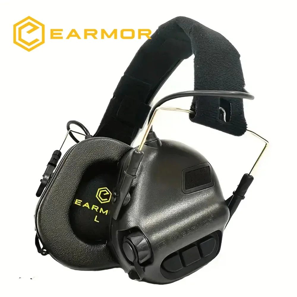 Earmor-Original Tactical Headset, Militar Air Gun Tiro Ouvido, Anti-Noise Headphone, Headsets Aviação Eletrônico, M31, MOD4