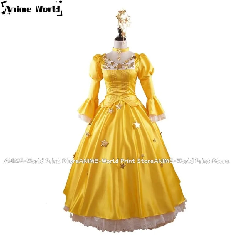 《Custom Size》Unisex Anime Cardcaptor Sakura Daidouji Tomoyo Star Dress Cosplay Costumes Outfit Halloween