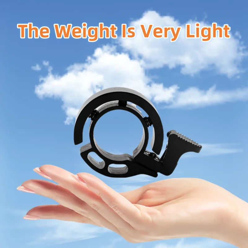 Bicycle Bell Super Loud Mountain Bike Universal Adult Bicycle Invisible Horn Riding Equipment Accessories Invisible Horn Folding image 4