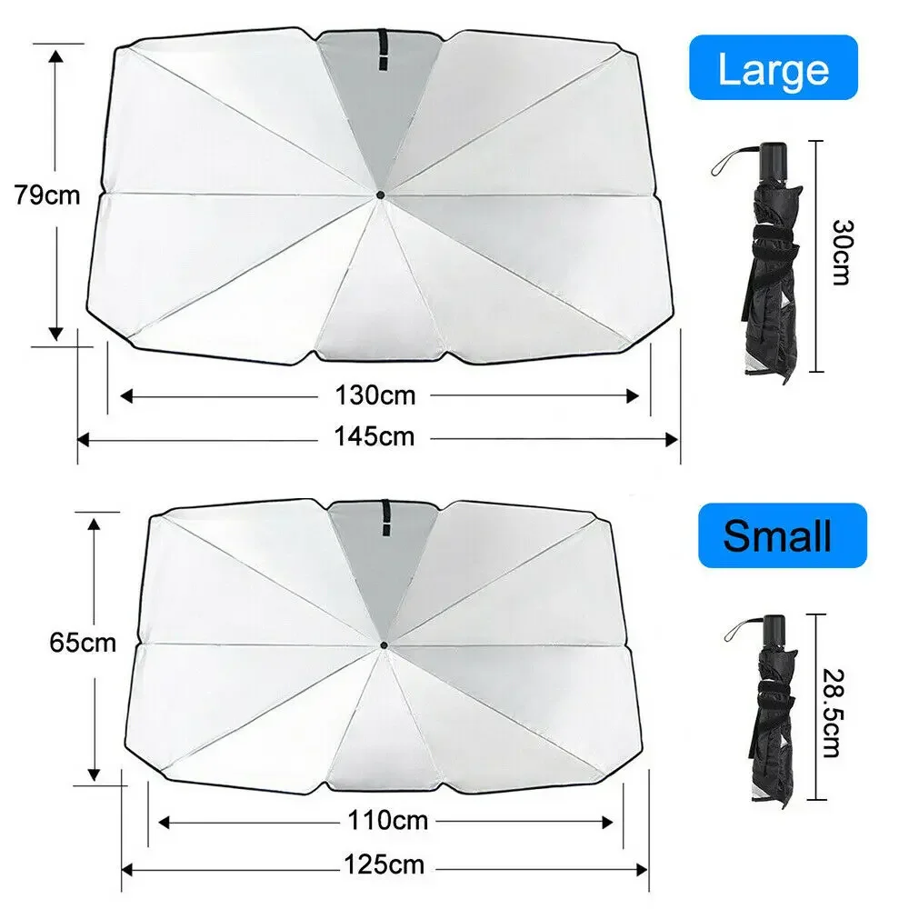 New Xiaomi Car Sun Shade Parasol Auto Front Window Sunshade Covers Car Sun Protector Interior Windshield Protection Accessories