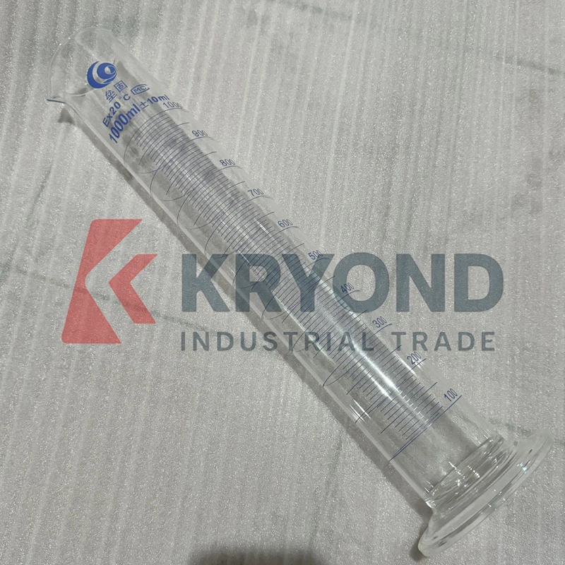 1000ml 実験用ガラスメスシリンダー 純正品