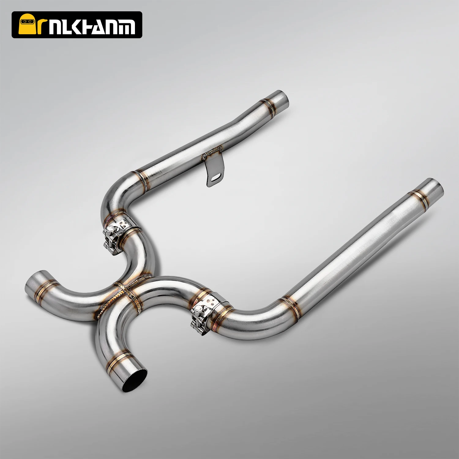 

Motorcycle exhaust system link pipe For Triumph Bonneville T120 T100 2021-2024 L-X pipe T120 exhaust T100 muffler