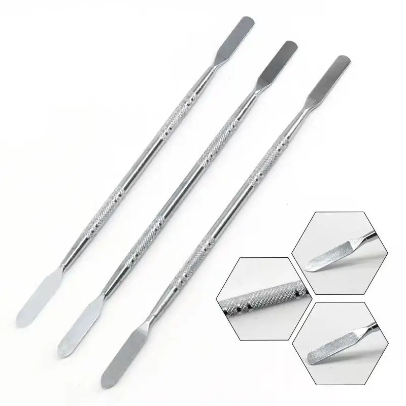 1/3Pcs Dual End Metal Pry Bar Spudger Set Anti Slip Repair Opening Tool For Phone Laptop Digital Product Disassembly Maintenanc