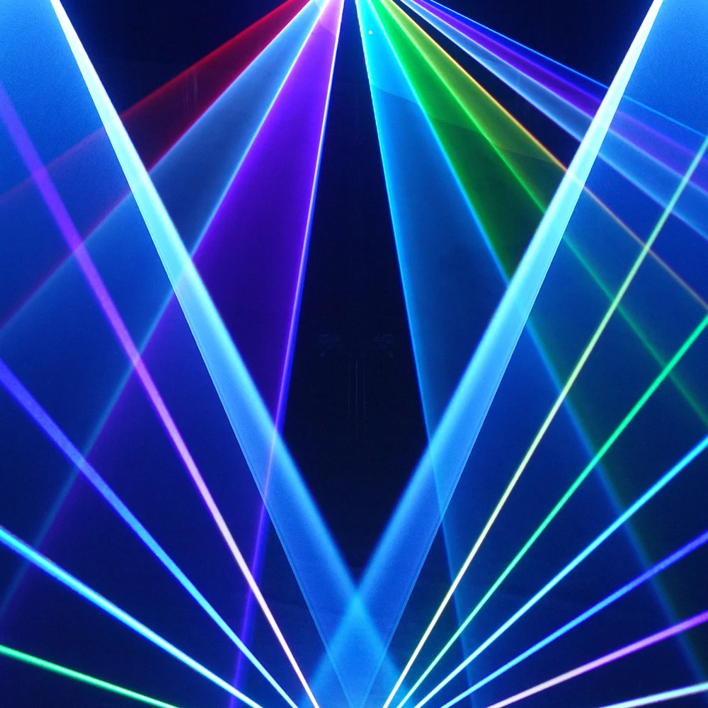 6W RGB Animation Laser APP Control Scanner For Wedding DJ Disco Party RJ45 ILDA High Frequency 20KPPS TTL Scan Stage Light