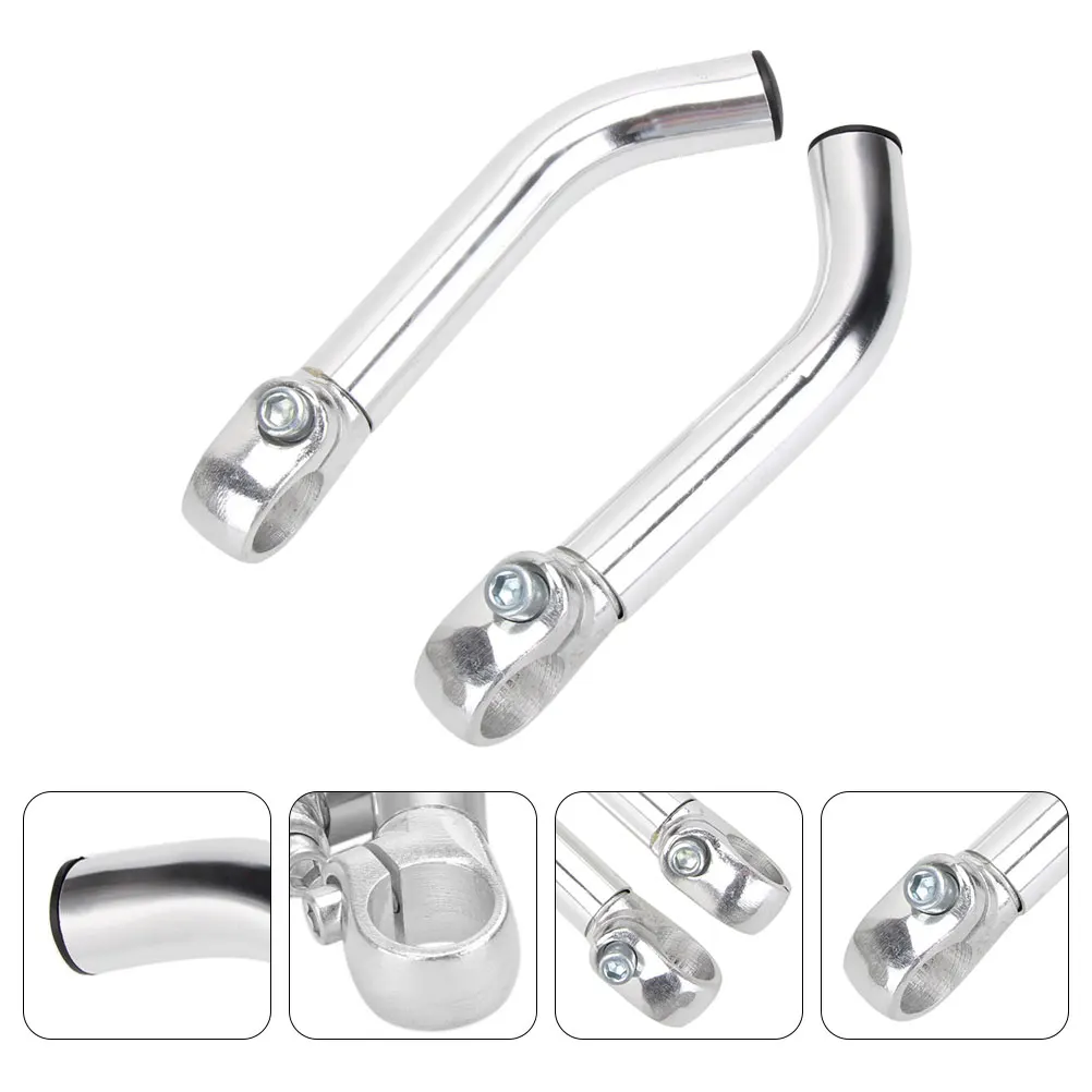 

1 Pair Universal Ergonomic Shofar Bike Grips Aluminum Alloy Deputy Handlebar Adjustable Shockproof Cycling Handbar Relief