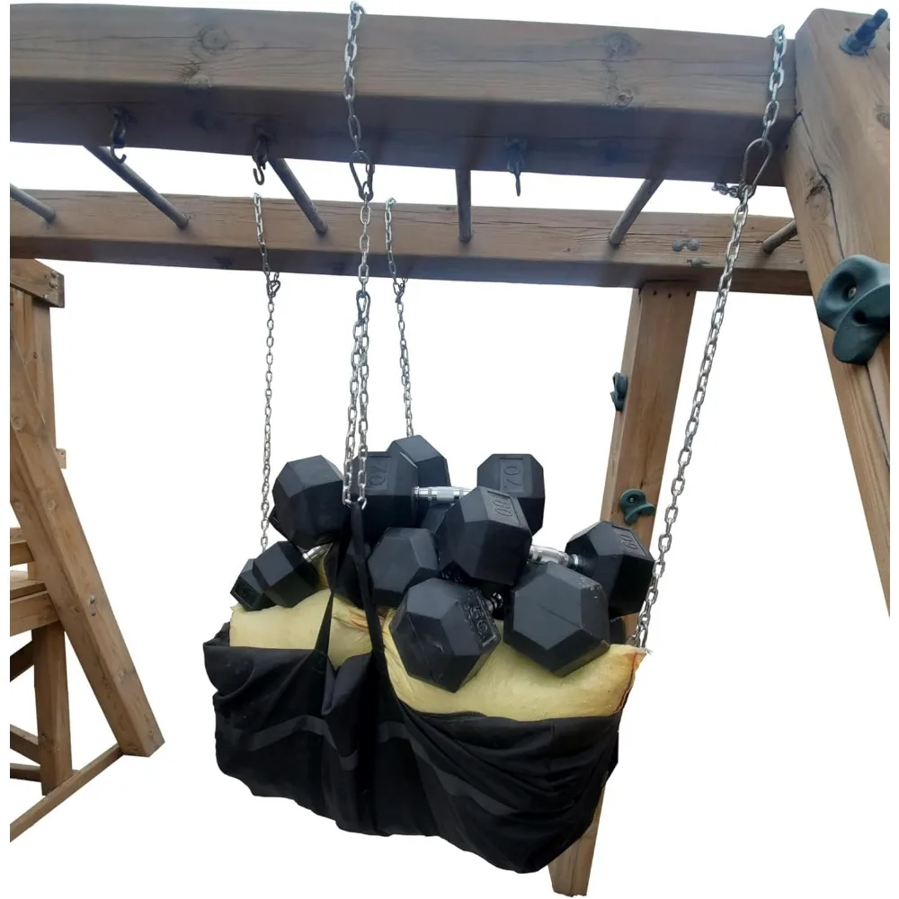 حقيبة من القماش الخشن من النايلون الباليستي سعة 210 لتر شديدة التحمل للسفر بسعة كبيرة، مقابض معززة، مقاومة للماء، تخزين 55 جالونًا