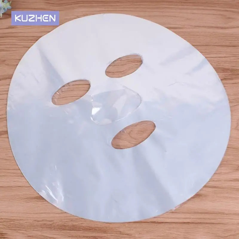 100/200pcs Full Face Cleaner Mask Natural Disposable Uncompressed Plastic Facial Face Mask Sheet Paper Skin Care