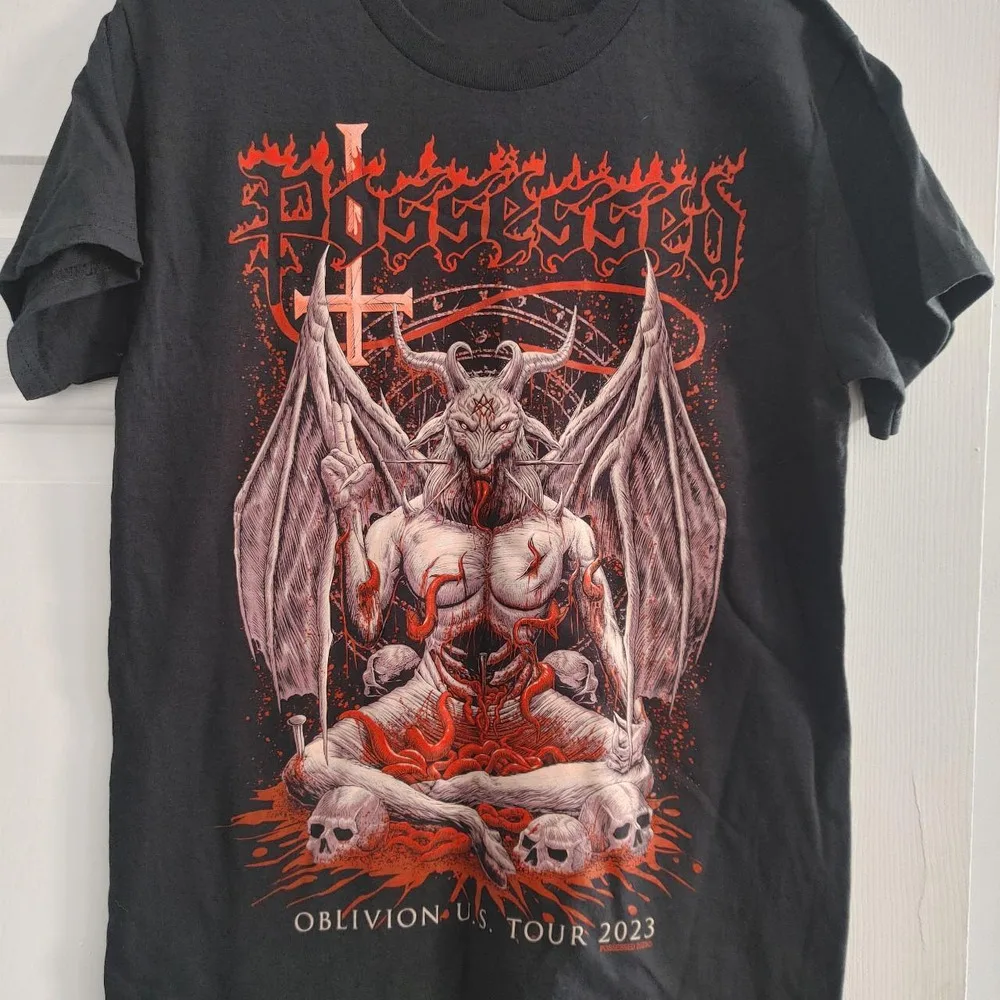 Possessed Black Gift For Family T-Shirt Cotton All Size  RM564  High Quality 100%Cotton Short Sleeve