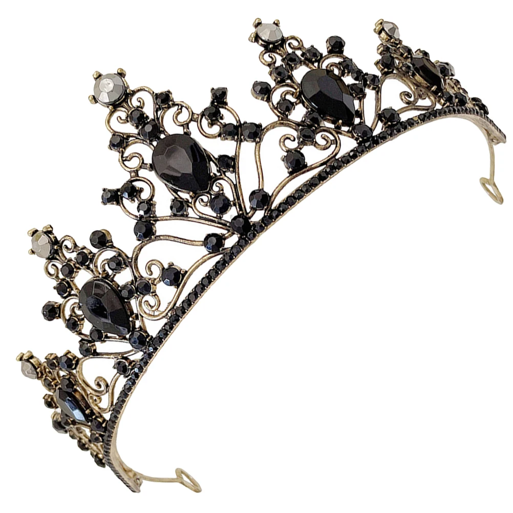 

Rhinestones Tiara Crystal Crown Delicate Headband for Wedding Birthday Festival Bridal Hair Accessory Stunning Bride Headband