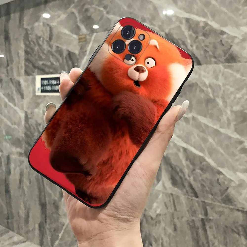 Disney Turning Red Phone Case For iPhone 15 14 11 12 13 Mini Pro XS Max Cover 6 7 8 Plus X XR SE 2020 Funda Shell