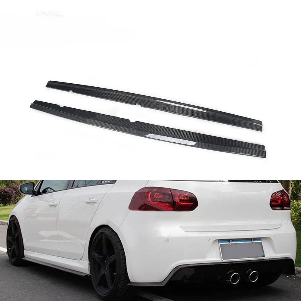 

Carbon Fiber MK6 R20 Car Side Skirts for VW Golf 6 VI MK6 R20 Hatchback 2010-2013