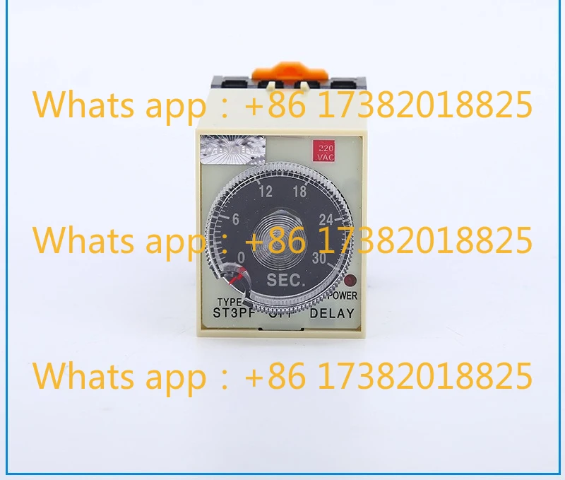 Knob timing time relay ST3PF power-off delay, timing energy-saving intelligence