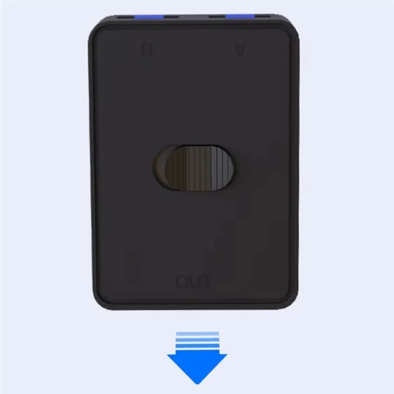 2 منفذ USB محول الطابعة مشاركة مفاتيح ثنائية الاتجاه 2 في و 1 خارج أو 1 داخل و 2 خارج USB تقاسم الجلاد