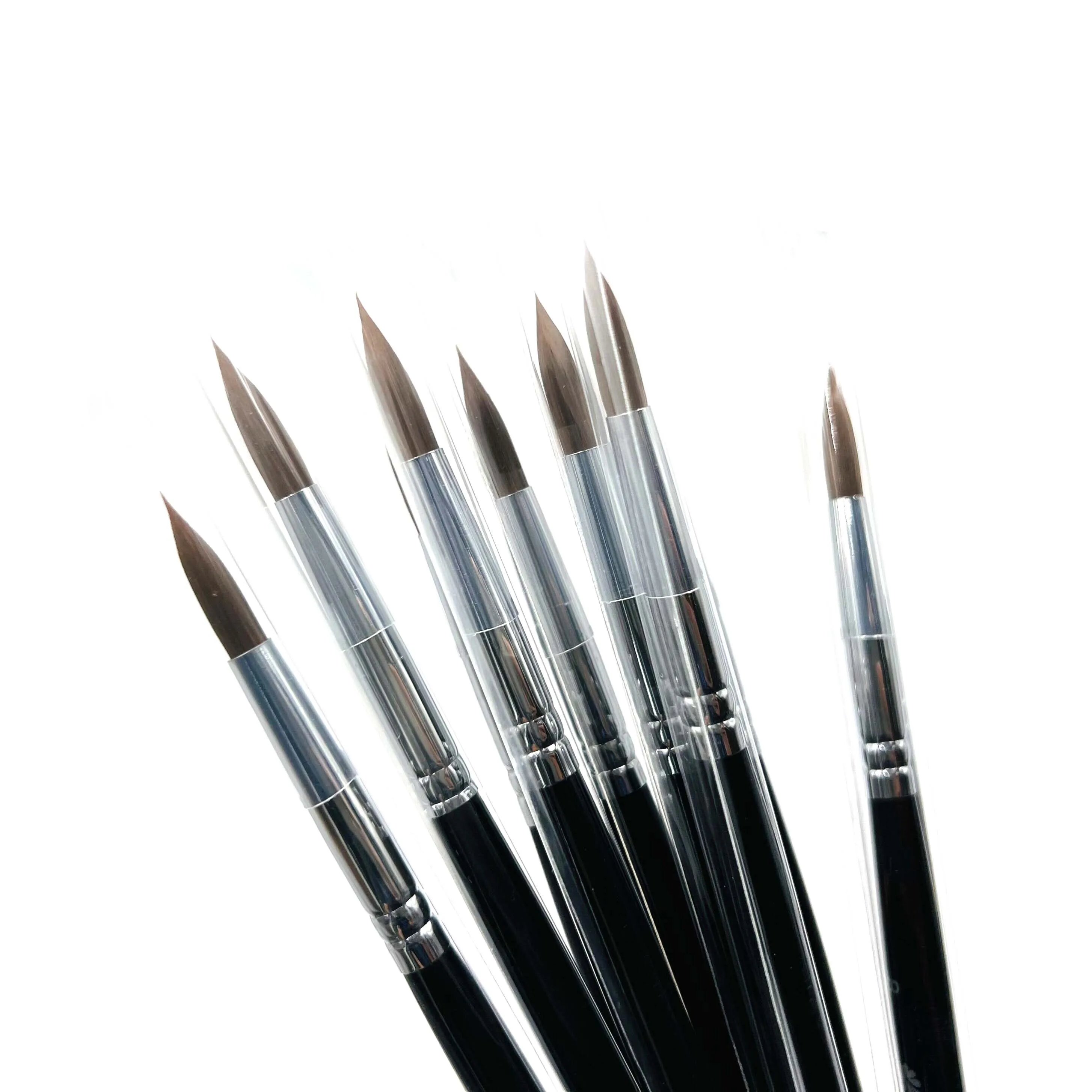10pcs 8# Dental Porcelain Brush Pen Ceramic Brush Pen Dental Technician Tools Dental Lab Supplies Dental Lab Equipment