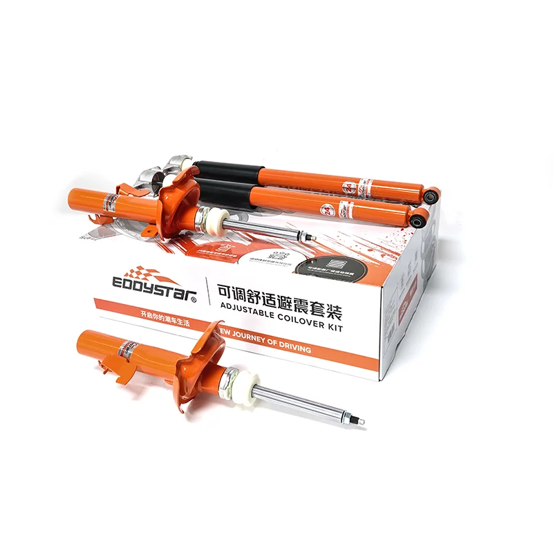 

EDDYSTAR High Quality Auto Spare Parts 24 Ways Adjustable Shock Absorber for Mazda 3 Mazda 6 Front Rear Car Shock Absorbers