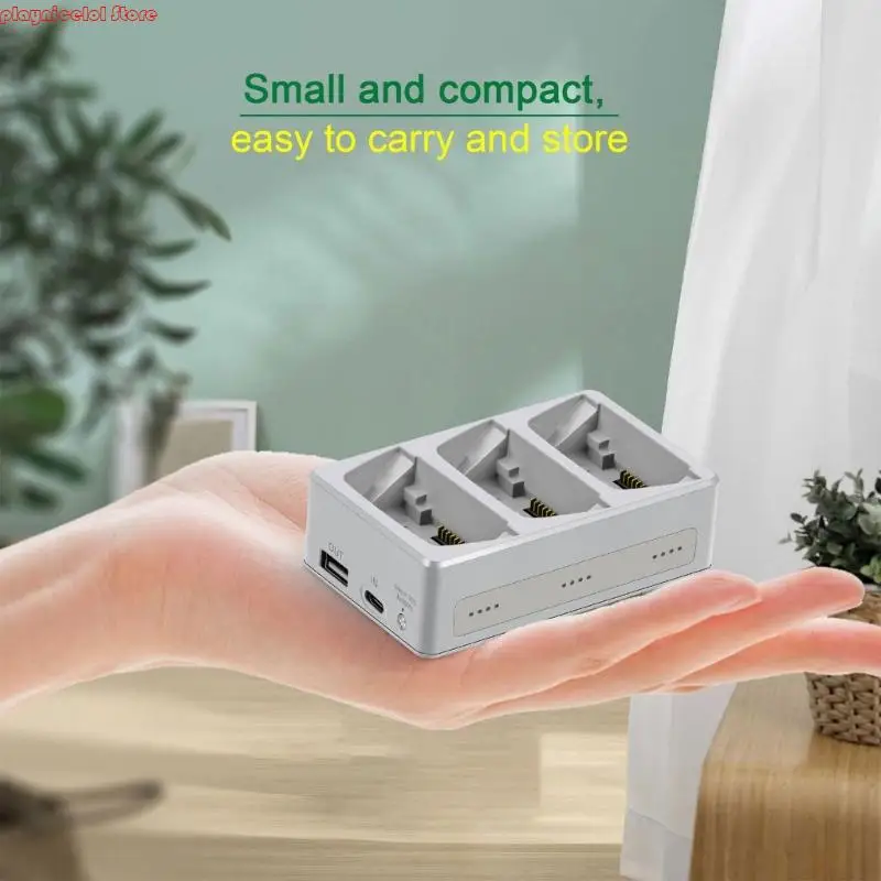 شاحن بطارية ثلاثي فعالة E8BA مع مراقبة الوقت الحقيقي لميزات أمان متعددة ل Charging Hub