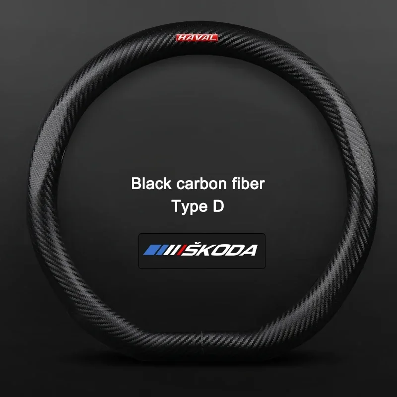 38cm 15 inch Leather Car Steering Wheel Cover for Harvard M6 H6 H5 H9 Big Dog Divine Beast Raptor PHEV Auto Accessories