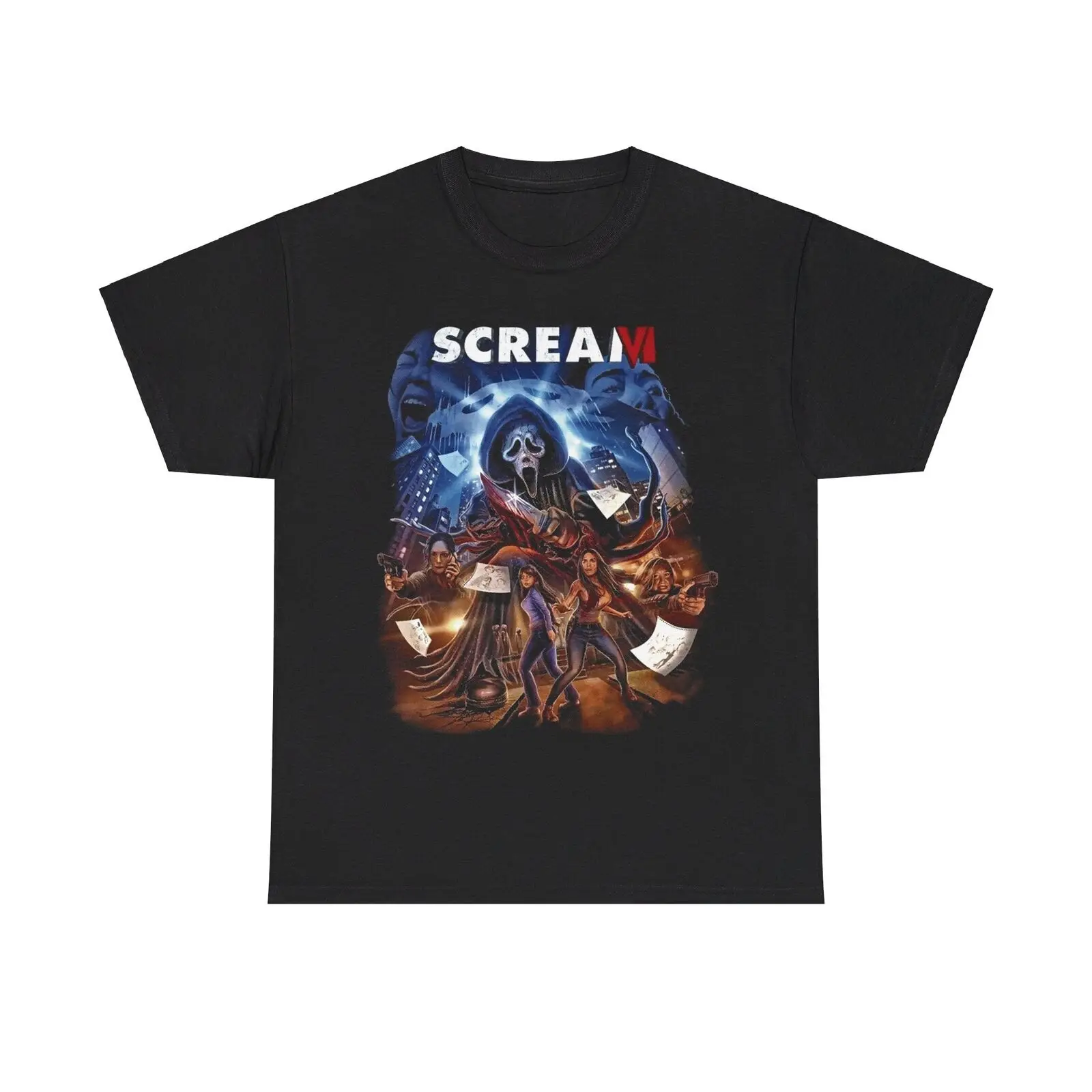 Scream 6 Horror Movie T-shirt