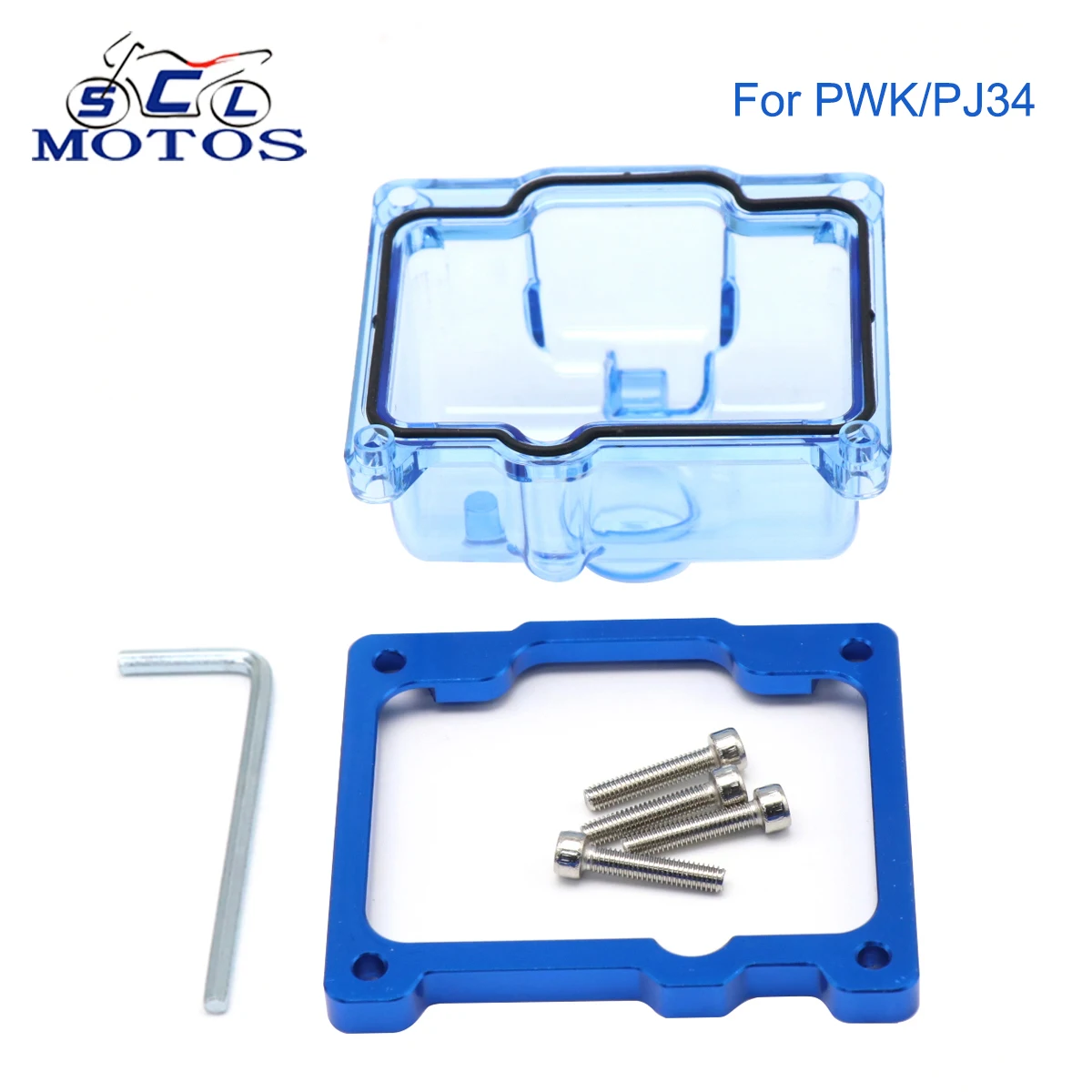 Sclmotos For PWK 33 34 35 36 38 40 42MM Nylon Transparent Carburetor Float Bowl Oil Cup For Keihi Modify Racing Motorcycle